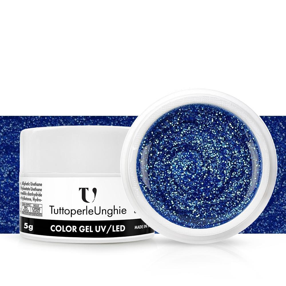 Gel Color Glitter Oltremare 5g