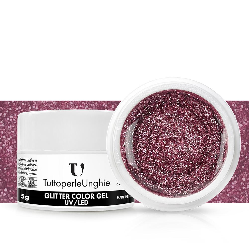 Gel Color Rosa Antico Glitterato 5g