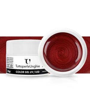 Gel color rosso bordeaux metal 5g