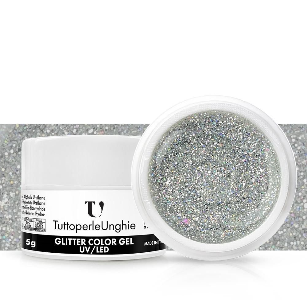 Gel Color Argento Sparkly 5g