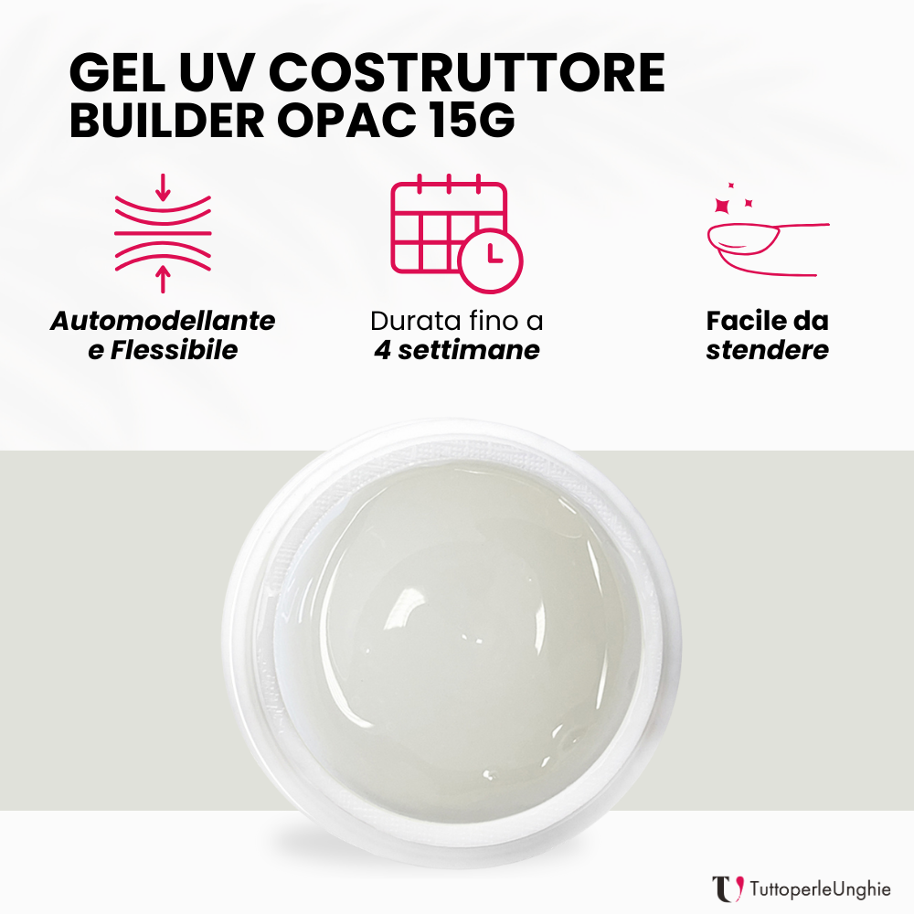 Gel UV Costruttore Builder Opac 15g