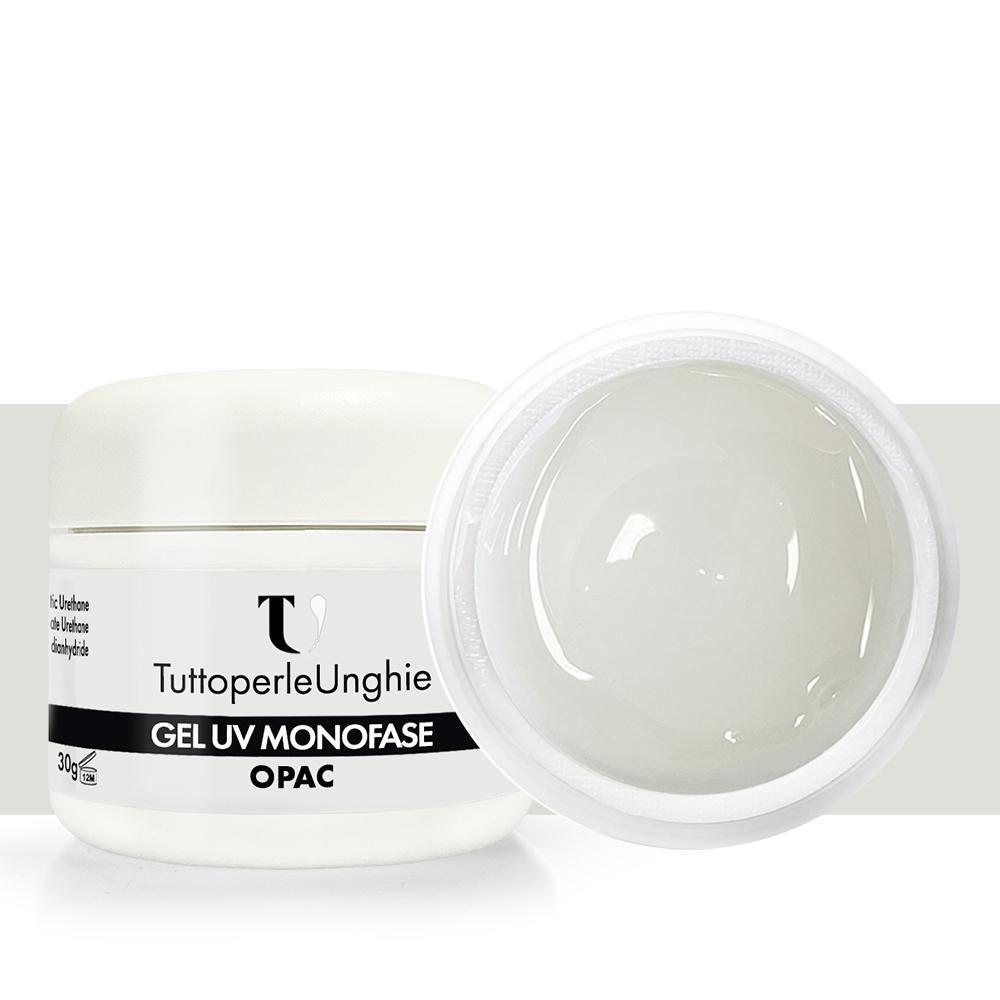 Gel UV Monofase Bianco Lattiginoso Opac 30g