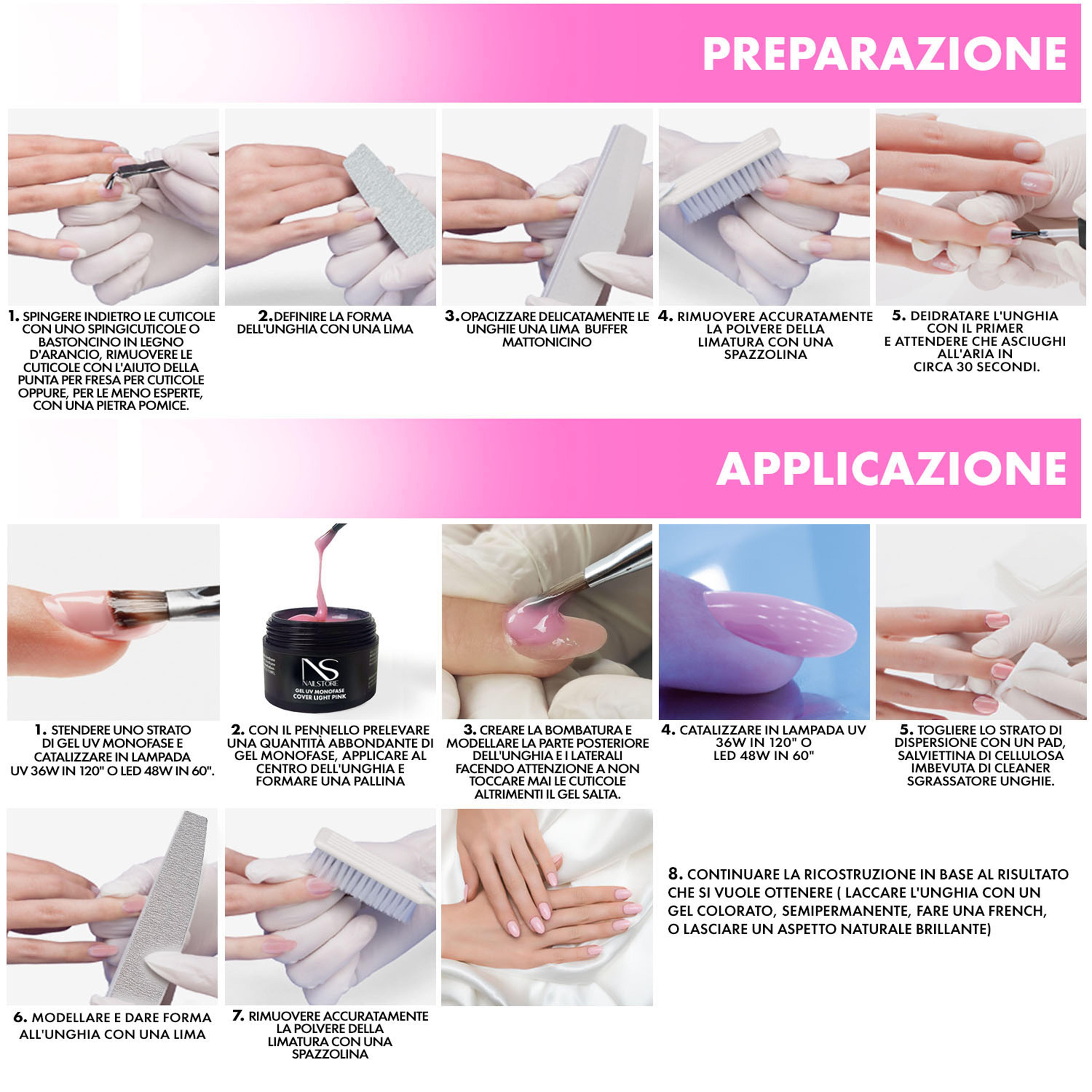 Gel UV Monofase Cover Light Pink 30g-NAILSTORE