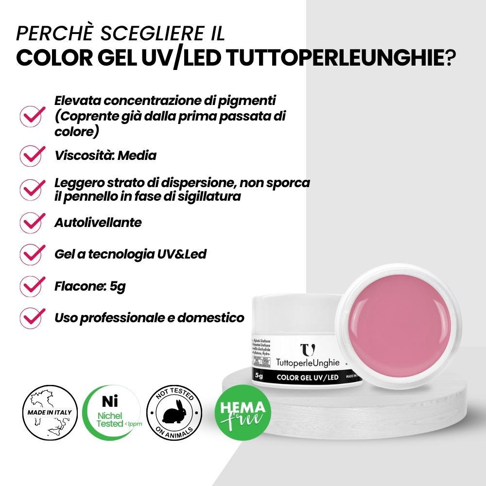 Gel Color Rosa Antico Scuro 5g