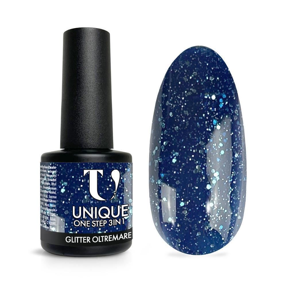 tuttoperleunghie onestep unique glitter oltremare 5ml - foto 1