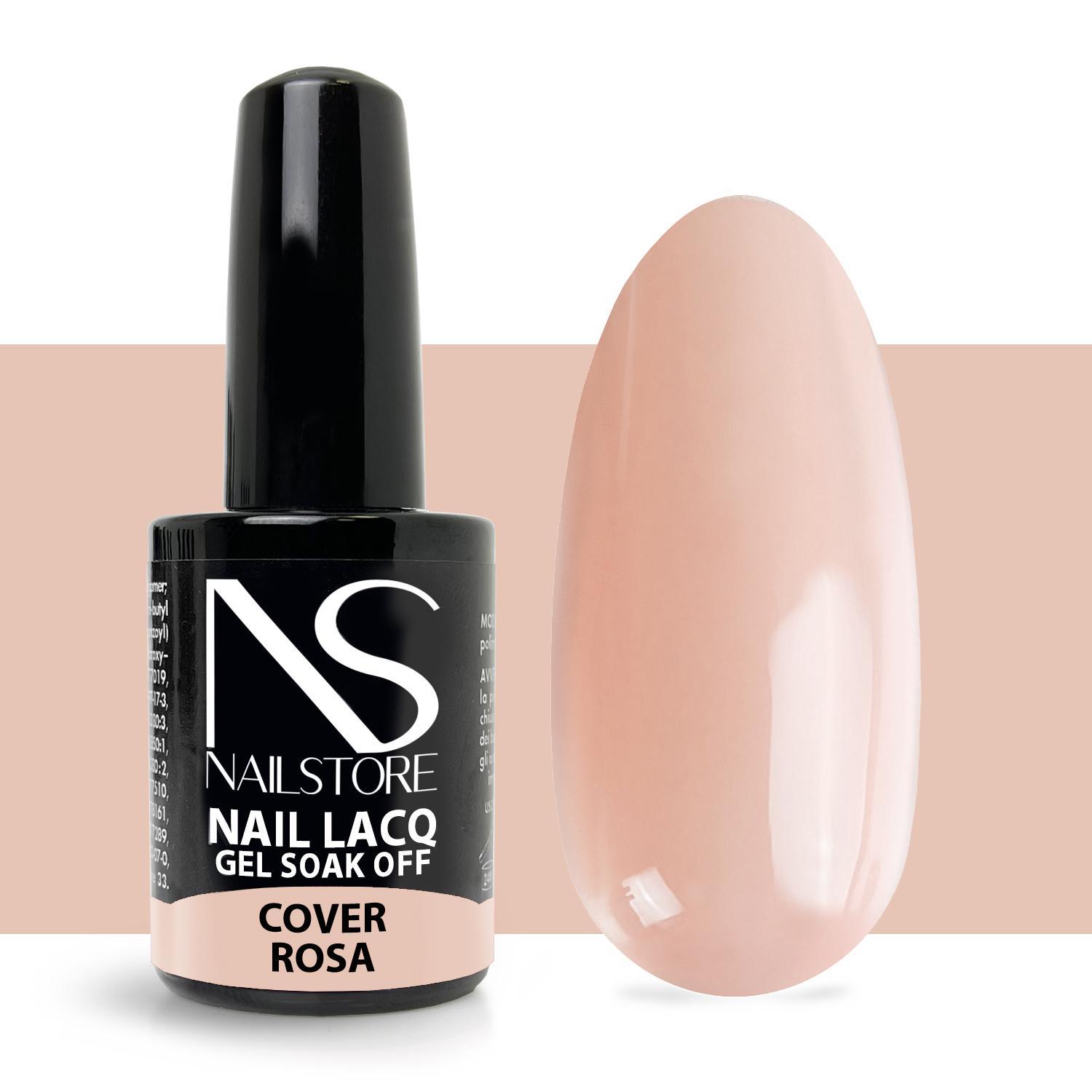 Semipermanente Nail Lacq Cover Rosa-NAILSTORE