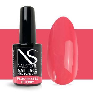 Semipermanente nail lacq fluo pastel cherry-