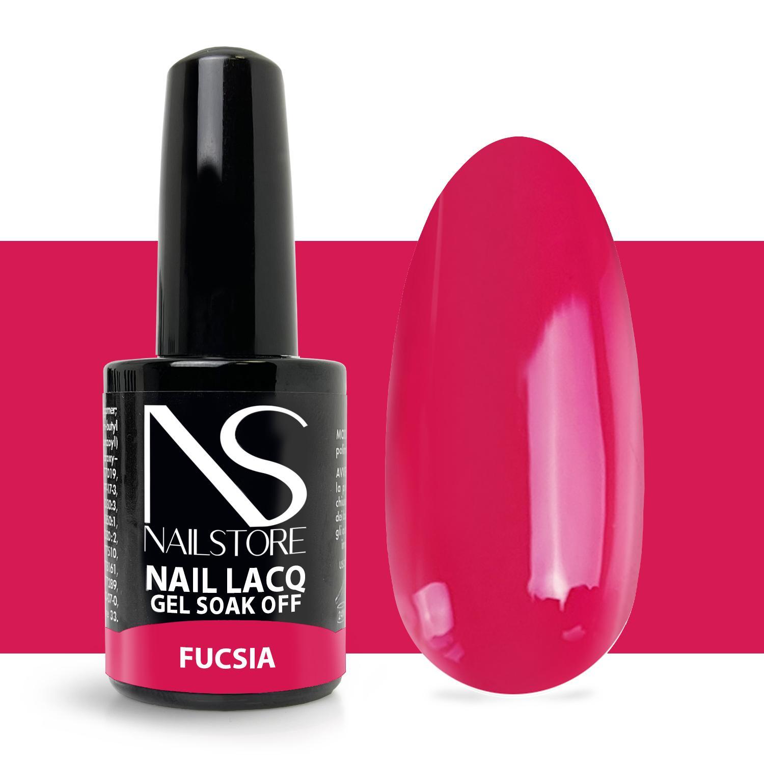 Semipermanente Nail Lacq Fucsia-NAILSTORE