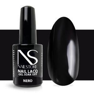 Semipermanente nail lacq nero-