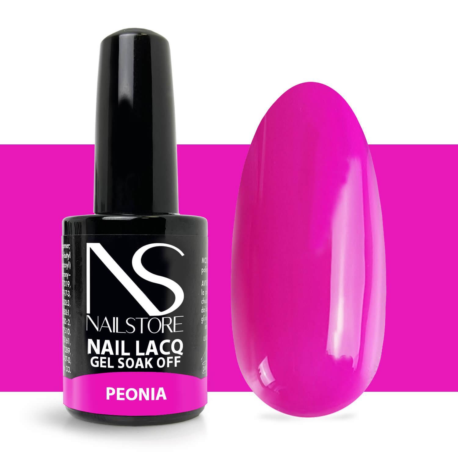 Semipermanente Nail Lacq Peonia-NAILSTORE