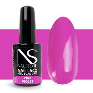 Semipermanente nail lacq pink violet-