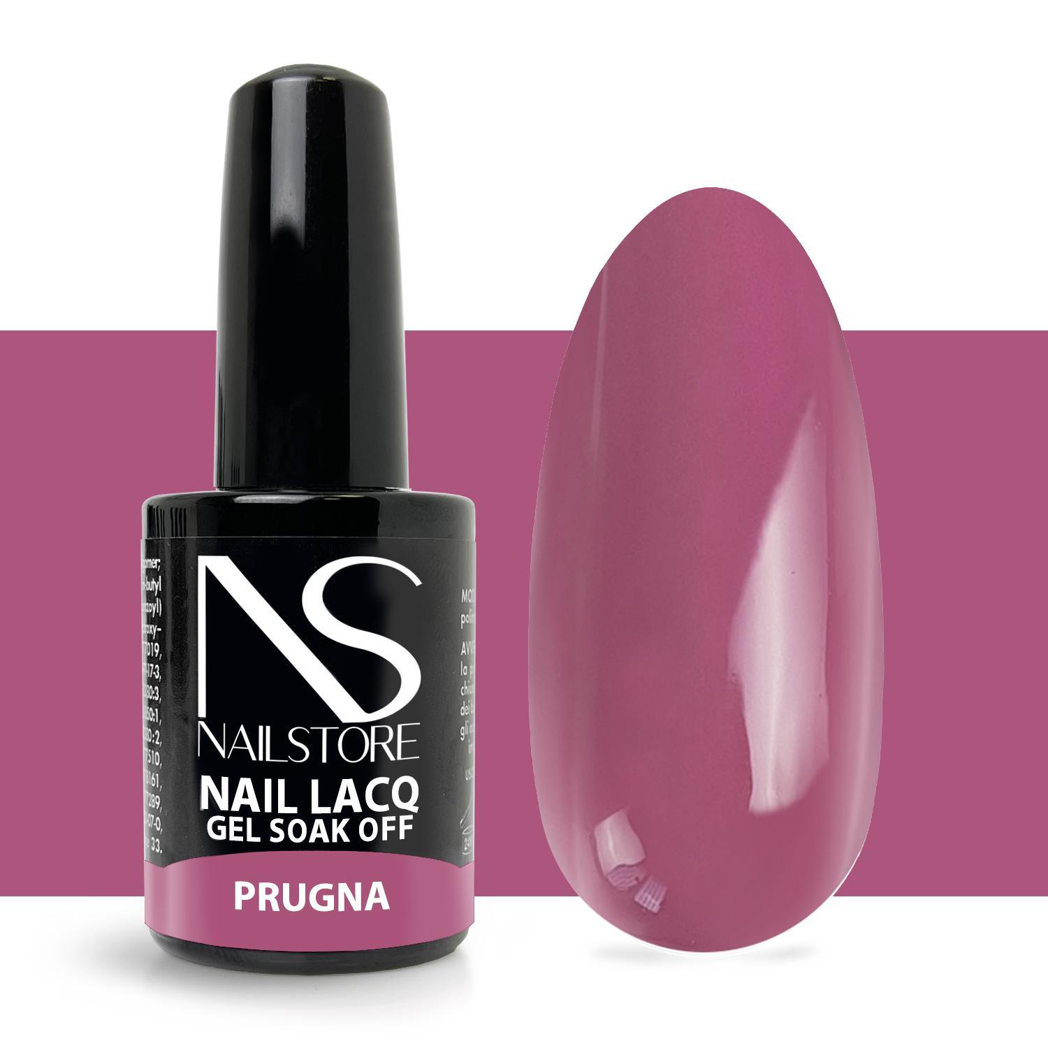 Semipermanente Nail Lacq Prugna - NAILSTORE