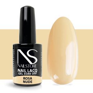 Semipermanente nail lacq rosa nude-