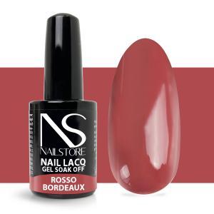 Semipermanente nail lacq rosso bordeaux-