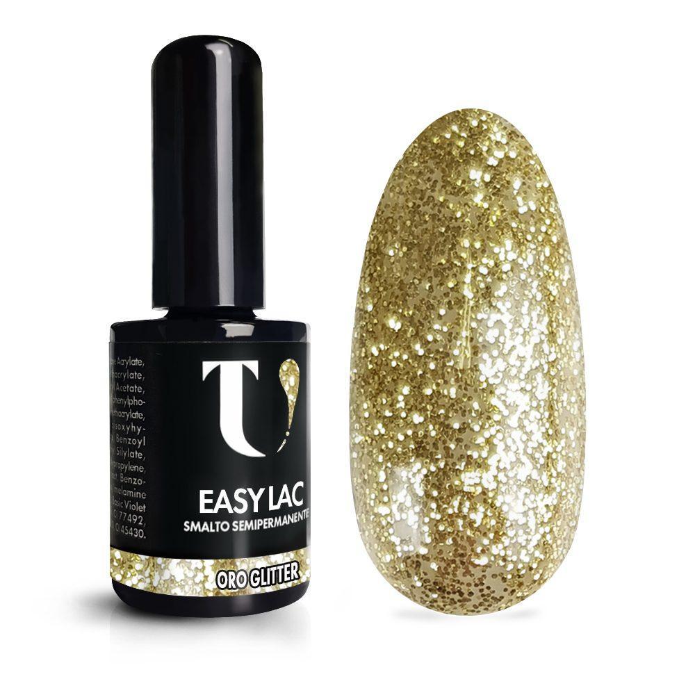 Smalto Semipermanente Oro Glitter 15ml