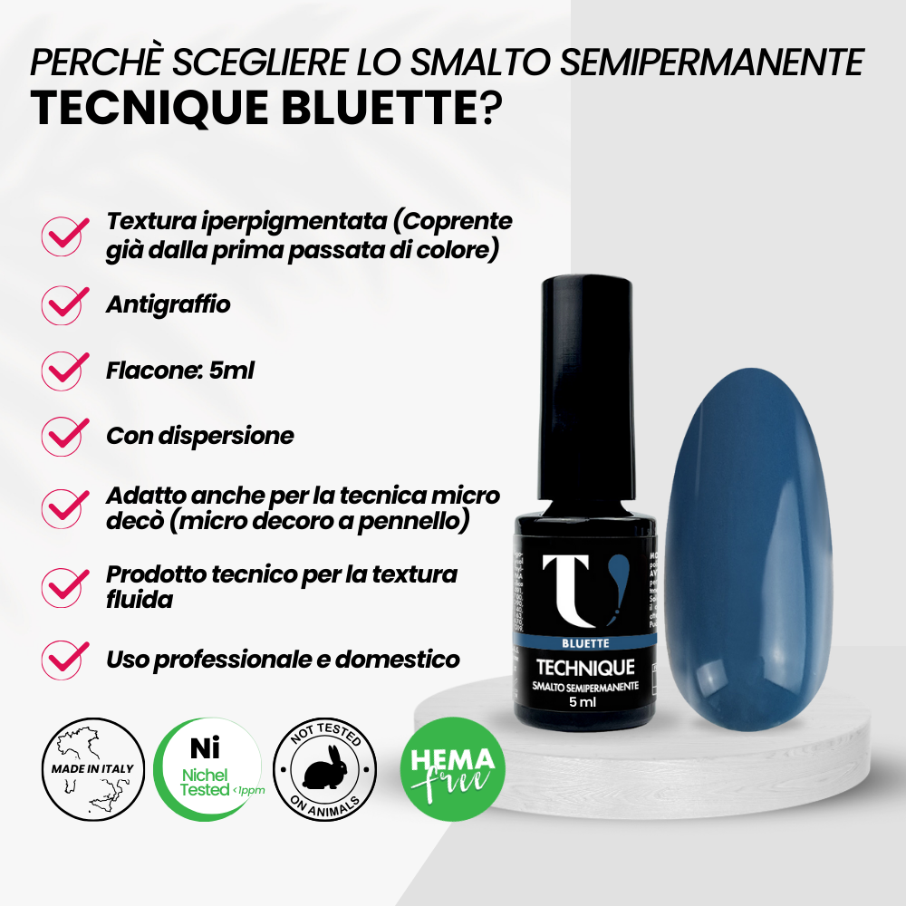 Smalto Semipermanente Bluette 5ml