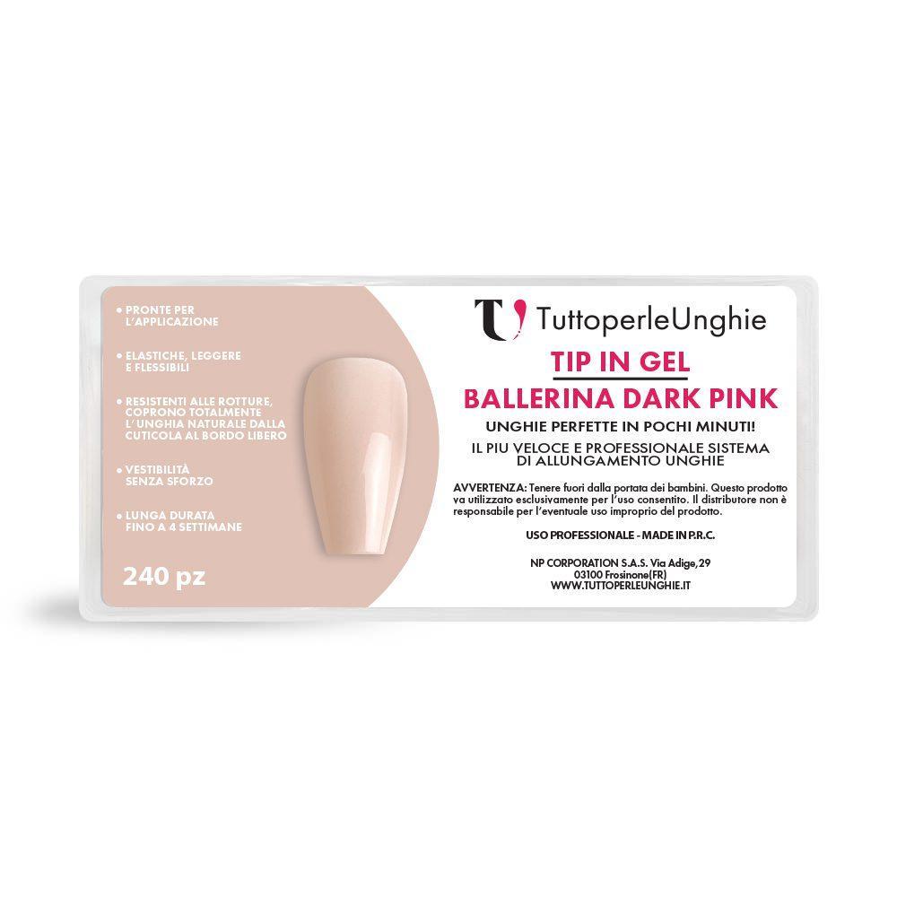 Tip in Gel Ballerina Dark Pink