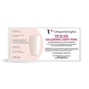 Tip in gel ballerina light pink