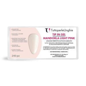 Tip in gel mandorla light pink