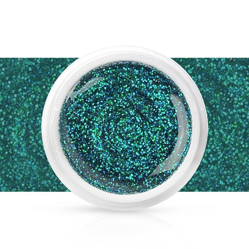 Gel Color Verde Glitter Profondo 5g