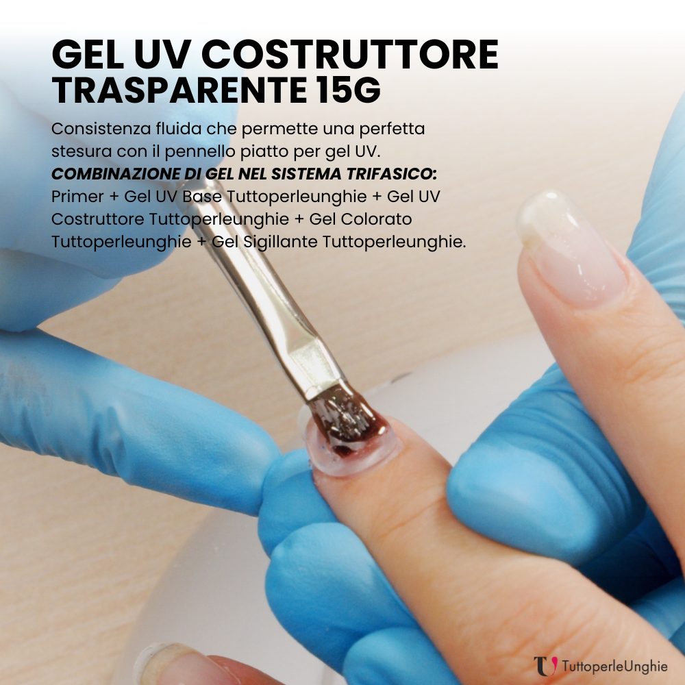 Gel UV Costruttore Trasparente 15g