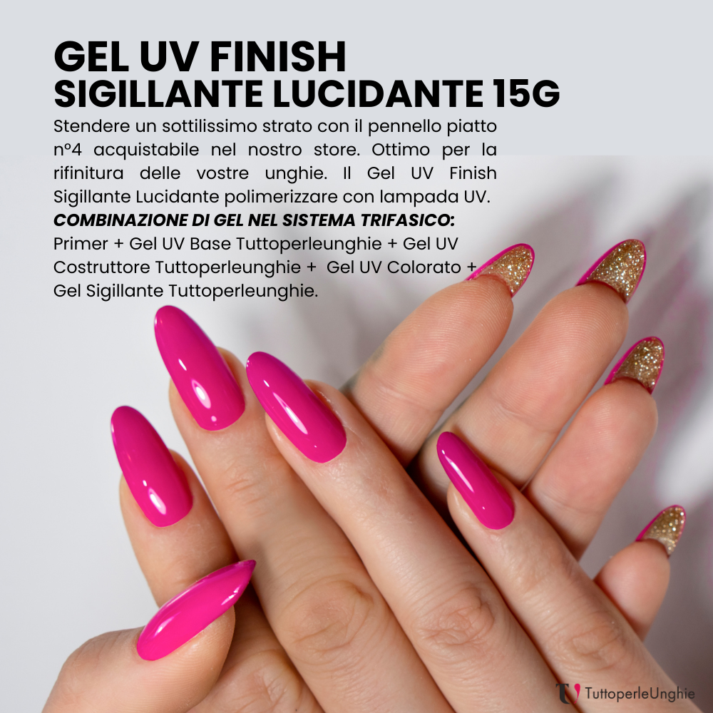 Gel UV Finish Sigillante Lucidante 15g