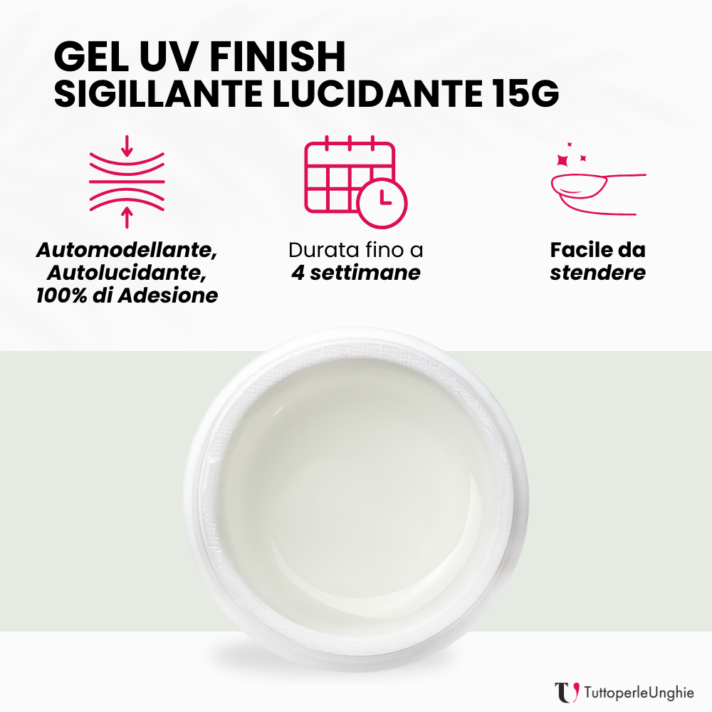 Gel UV Finish Sigillante Lucidante 15g