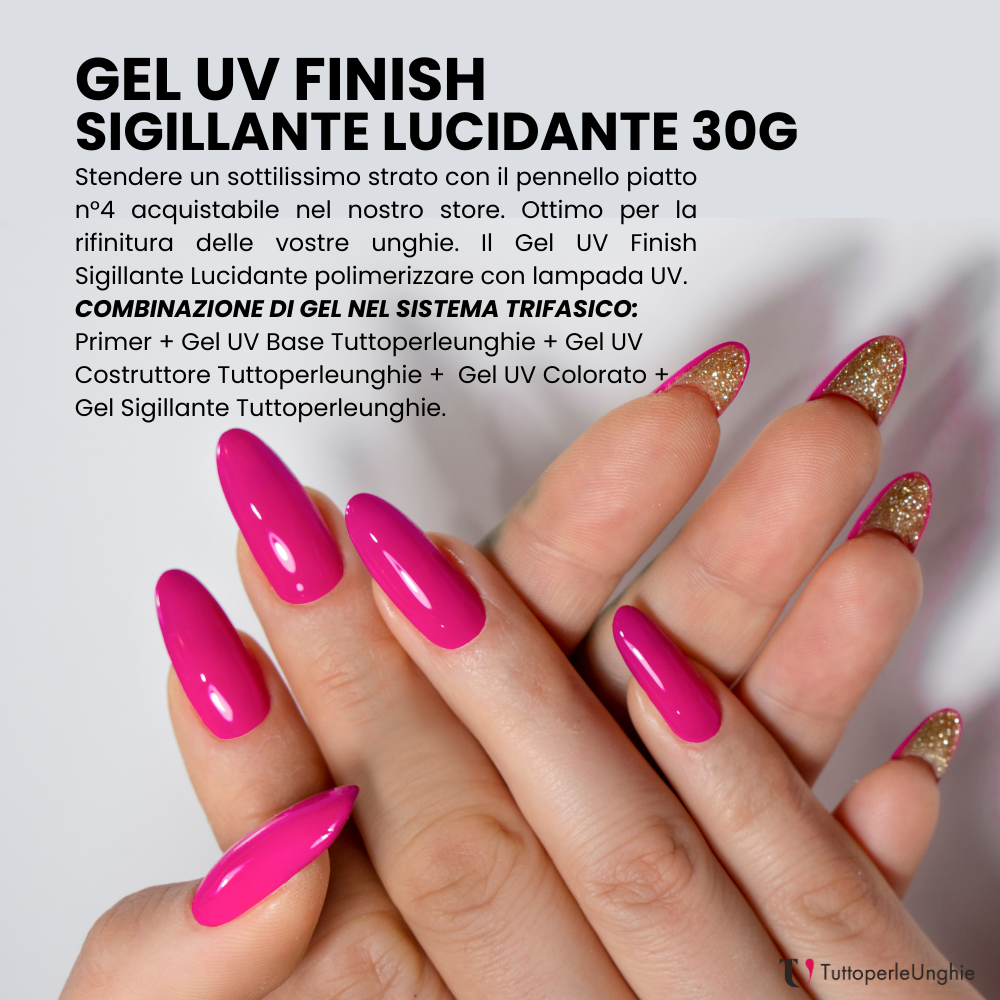 Gel UV Finish Sigillante Lucidante 30g