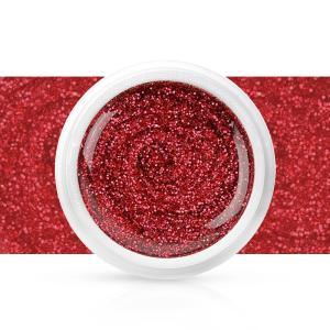 Gel color rosso glitter 5g