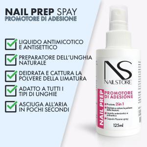 Nail prep spray-