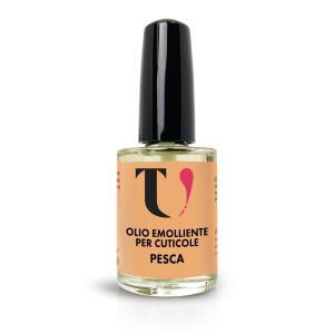 Olio emolliente per cuticole profumo pesca 15ml