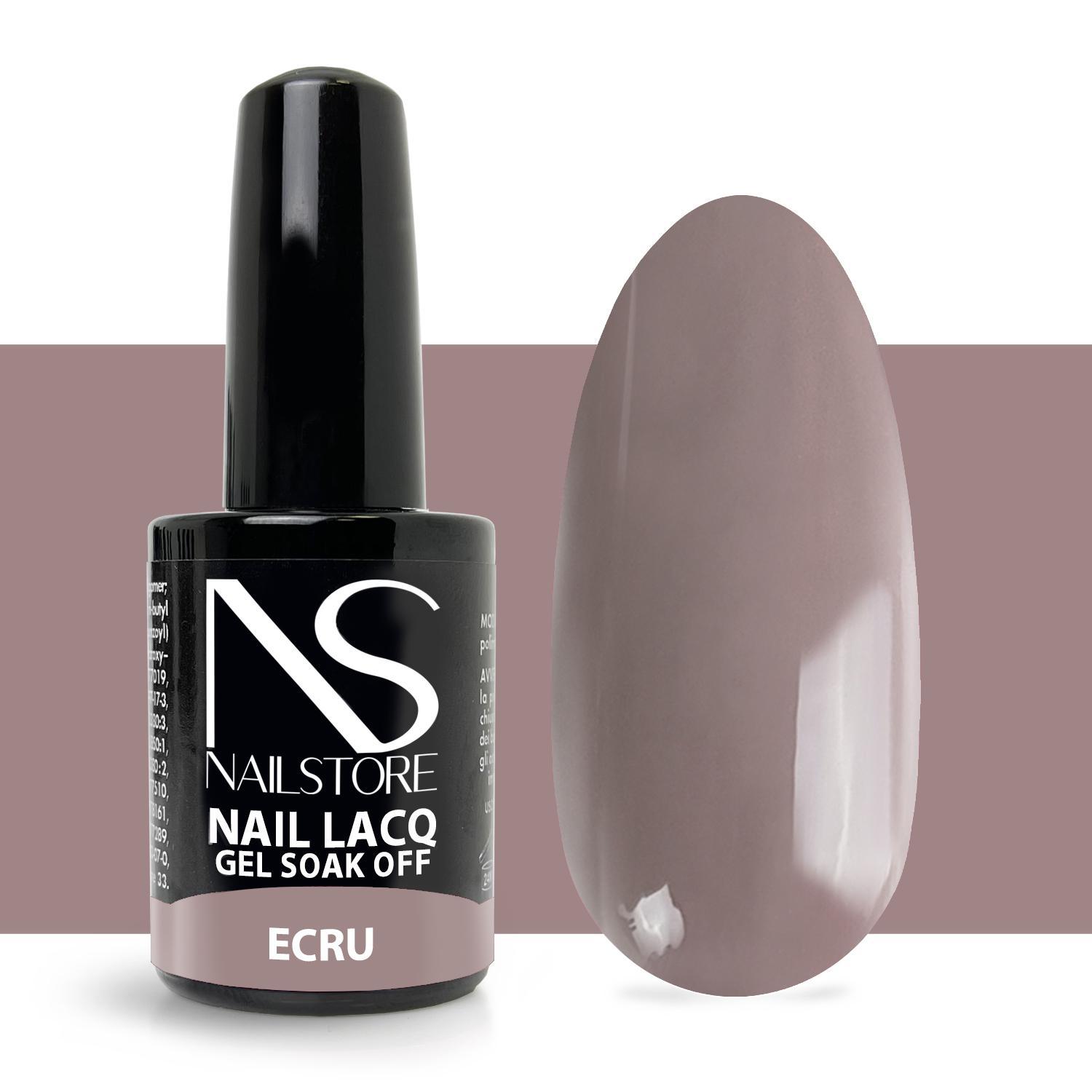 Semipermanente Nail Lacq Ecru-NAILSTORE