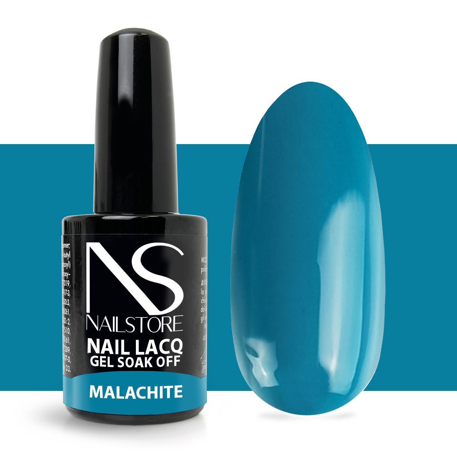 Semipermanente Nail Lacq Malachite- NAILSTORE