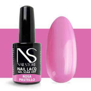 Semipermanente nail lacq rosa pastello-