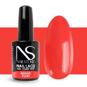 Semipermanente nail lacq rosso fluo-