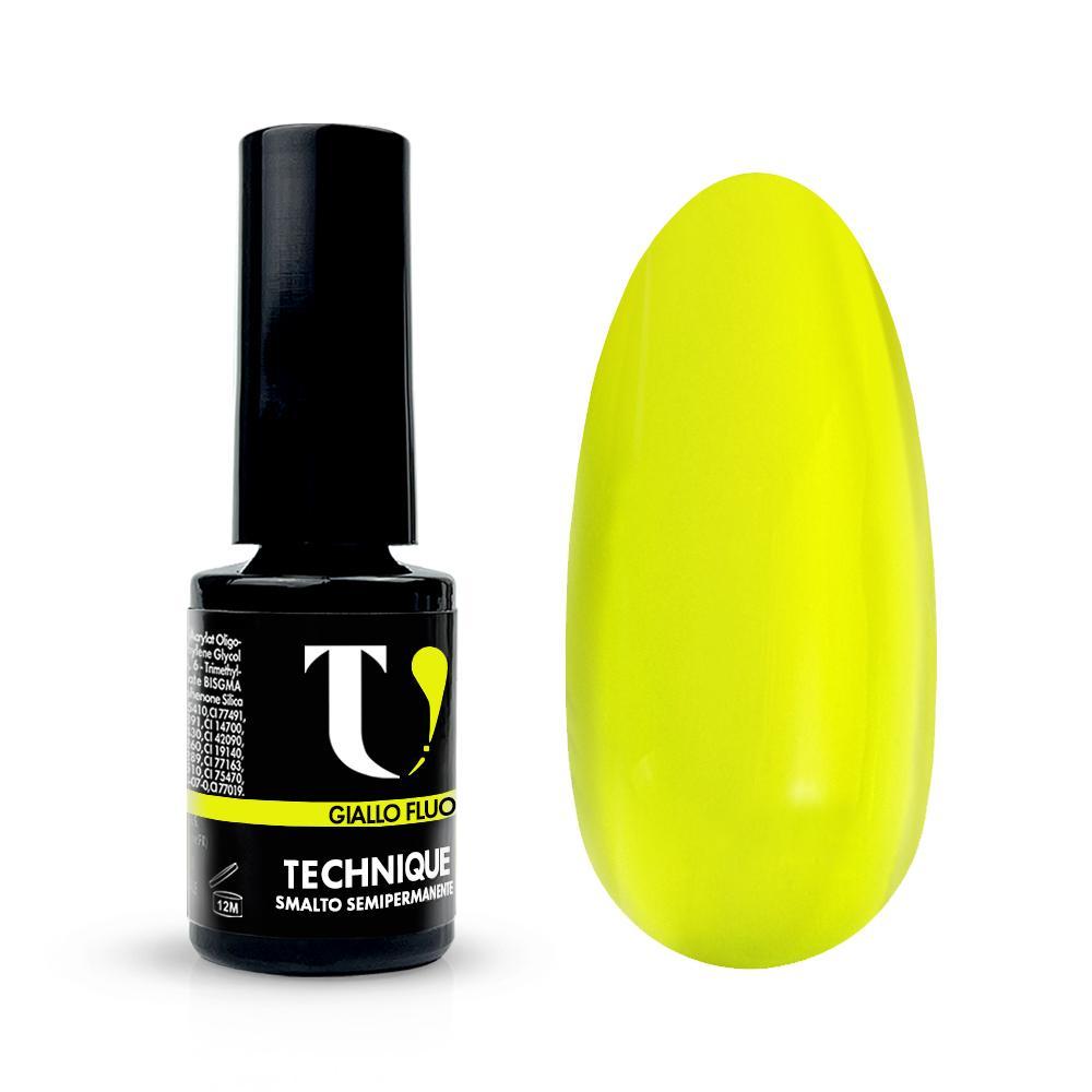 Smalto Semipermanente Giallo Fluo 5ml