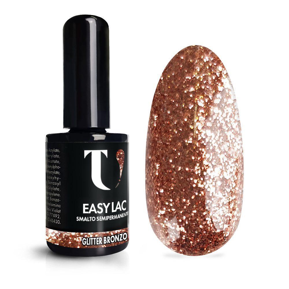 Smalto Semipermanente Glitter Bronzo 15ml