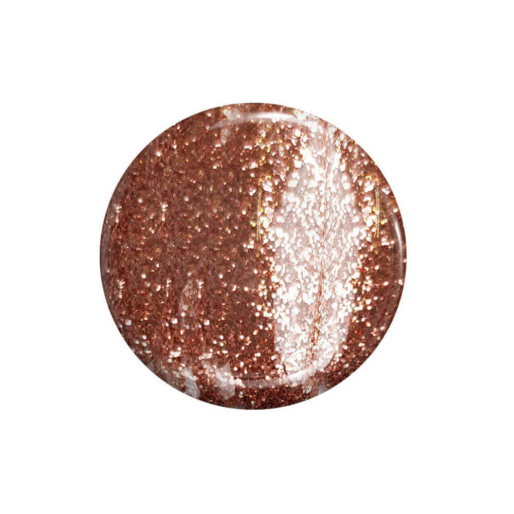 Smalto Semipermanente Glitter Bronzo 15ml