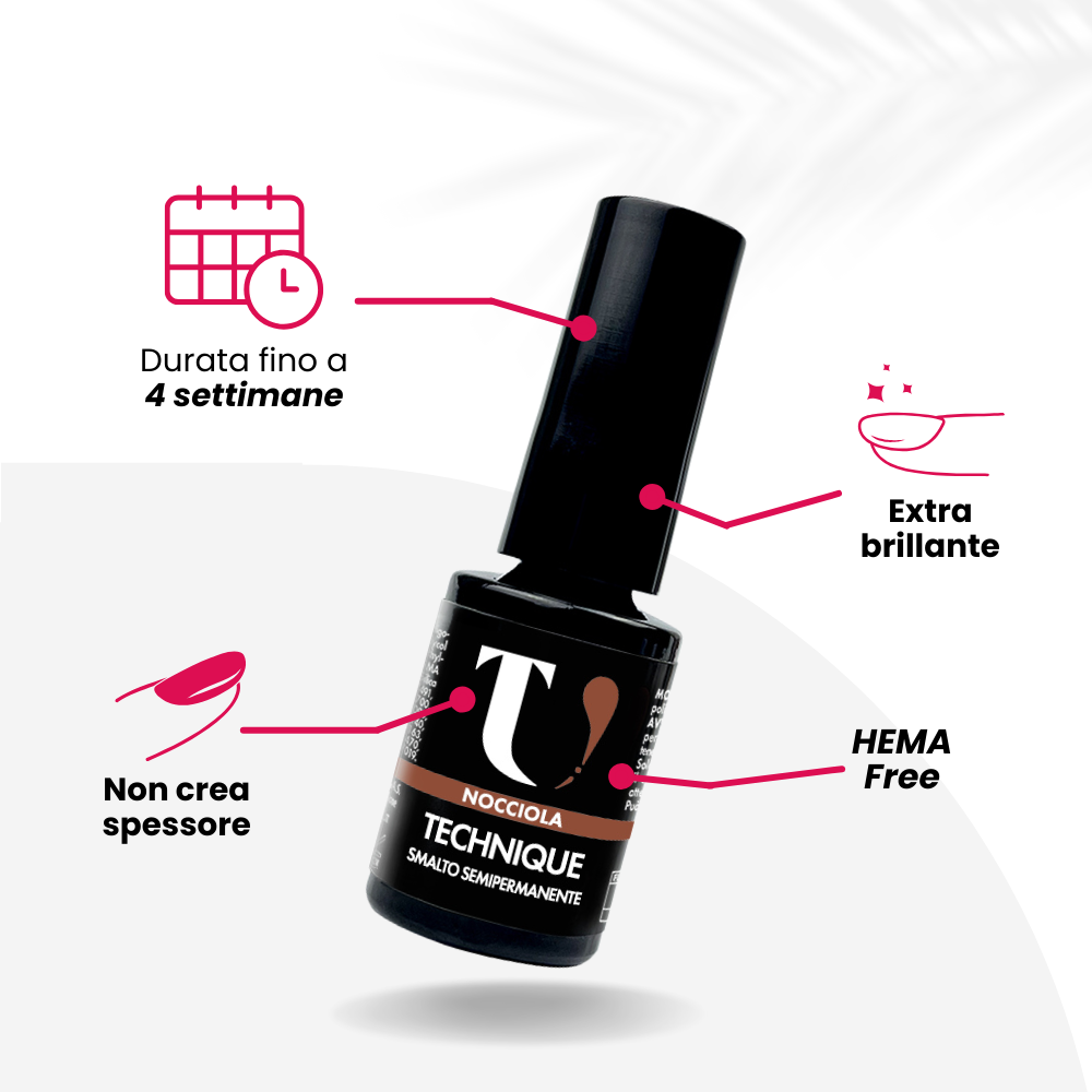 Smalto Semipermanente Nocciola 5ml