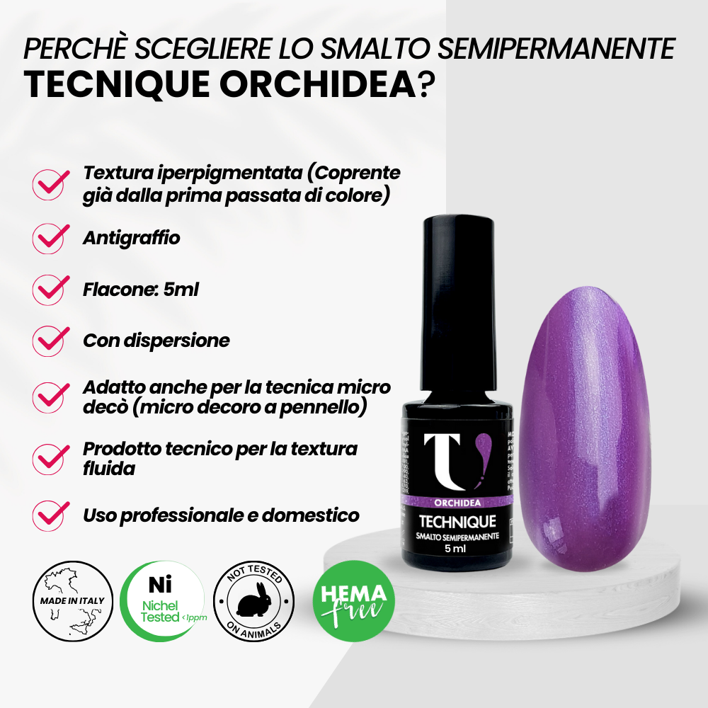 Smalto Semipermanente Orchidea 5ml