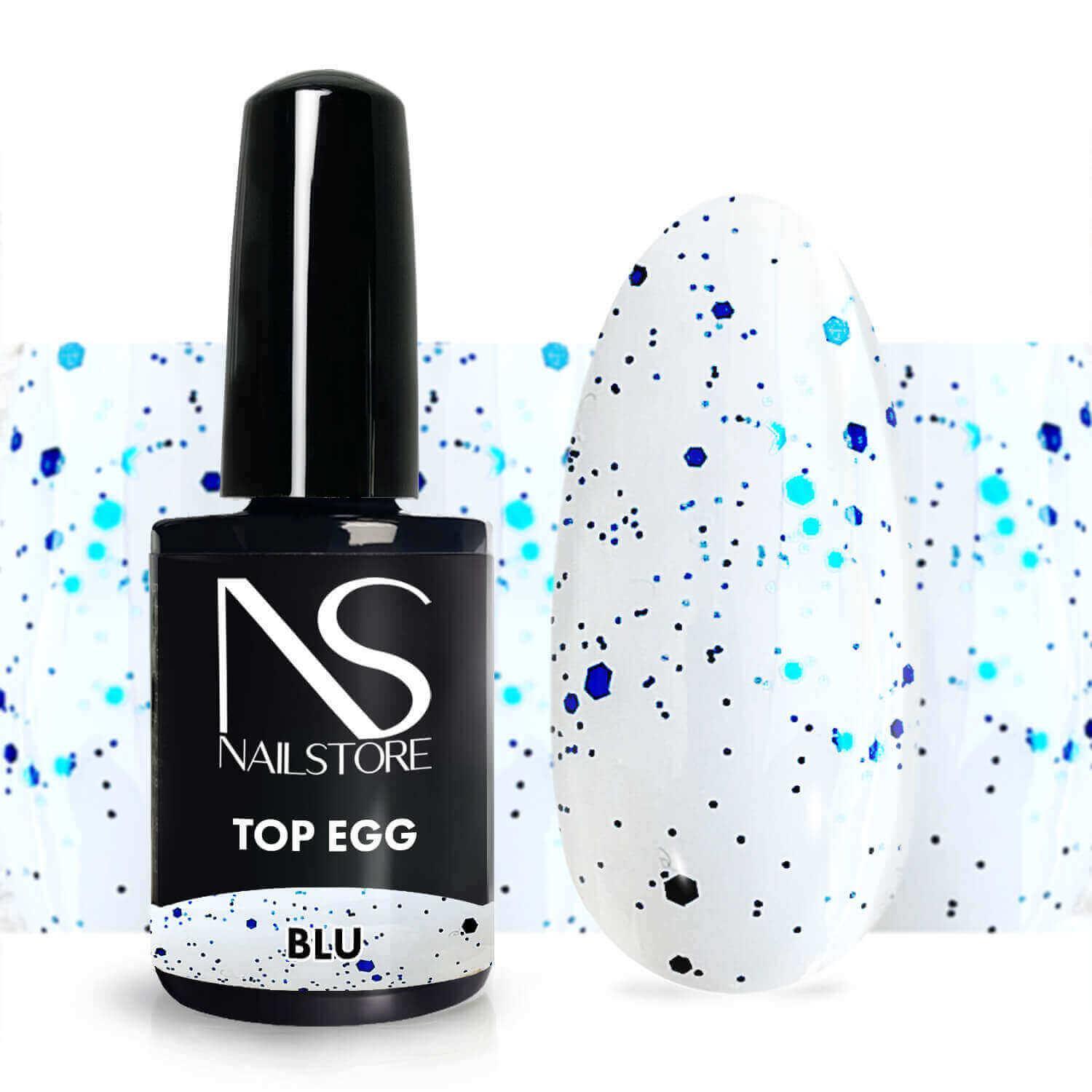 Top Egg Blu No Wet-NAILSTORE