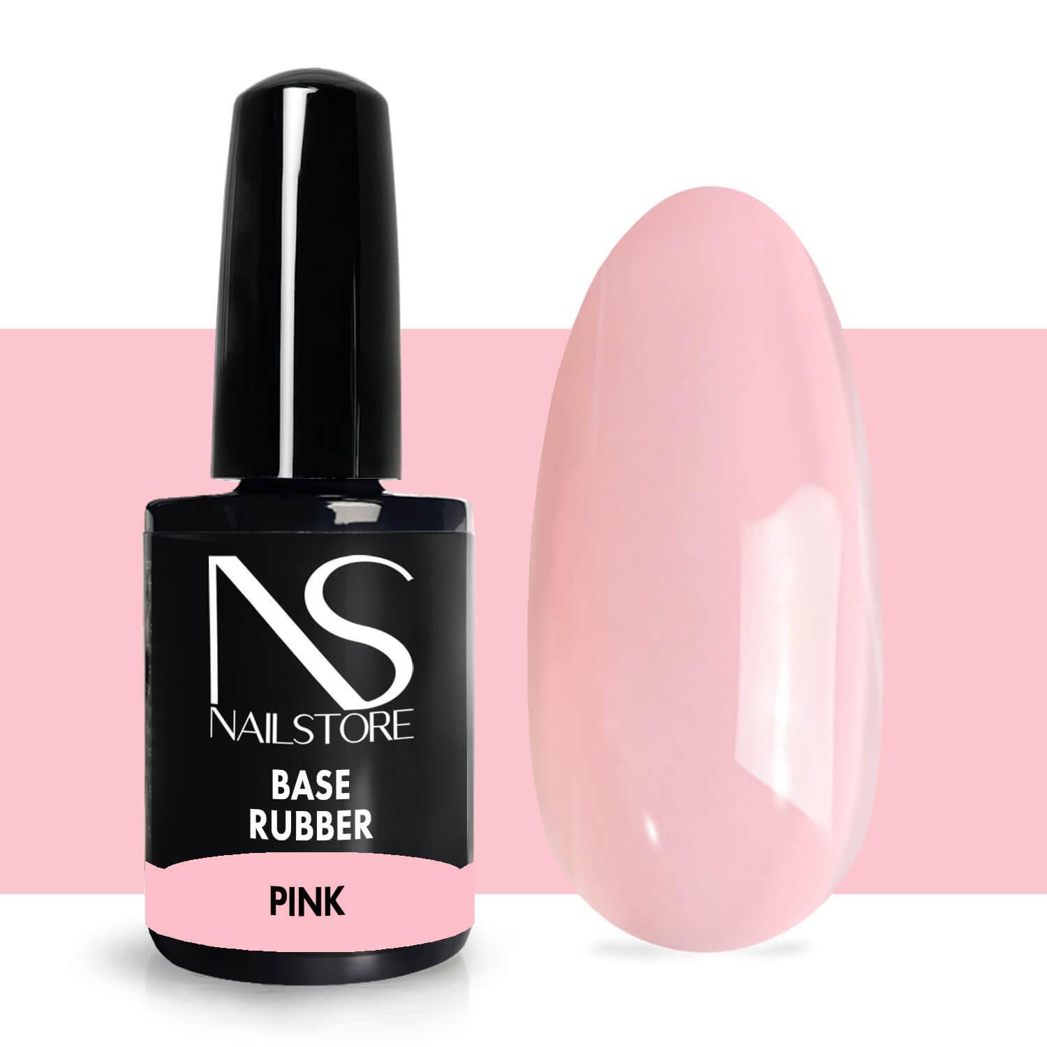 Base Rubber Pink 15ml-NAILSTORE