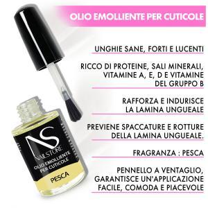 Olio per cuticole pesca 15ml-