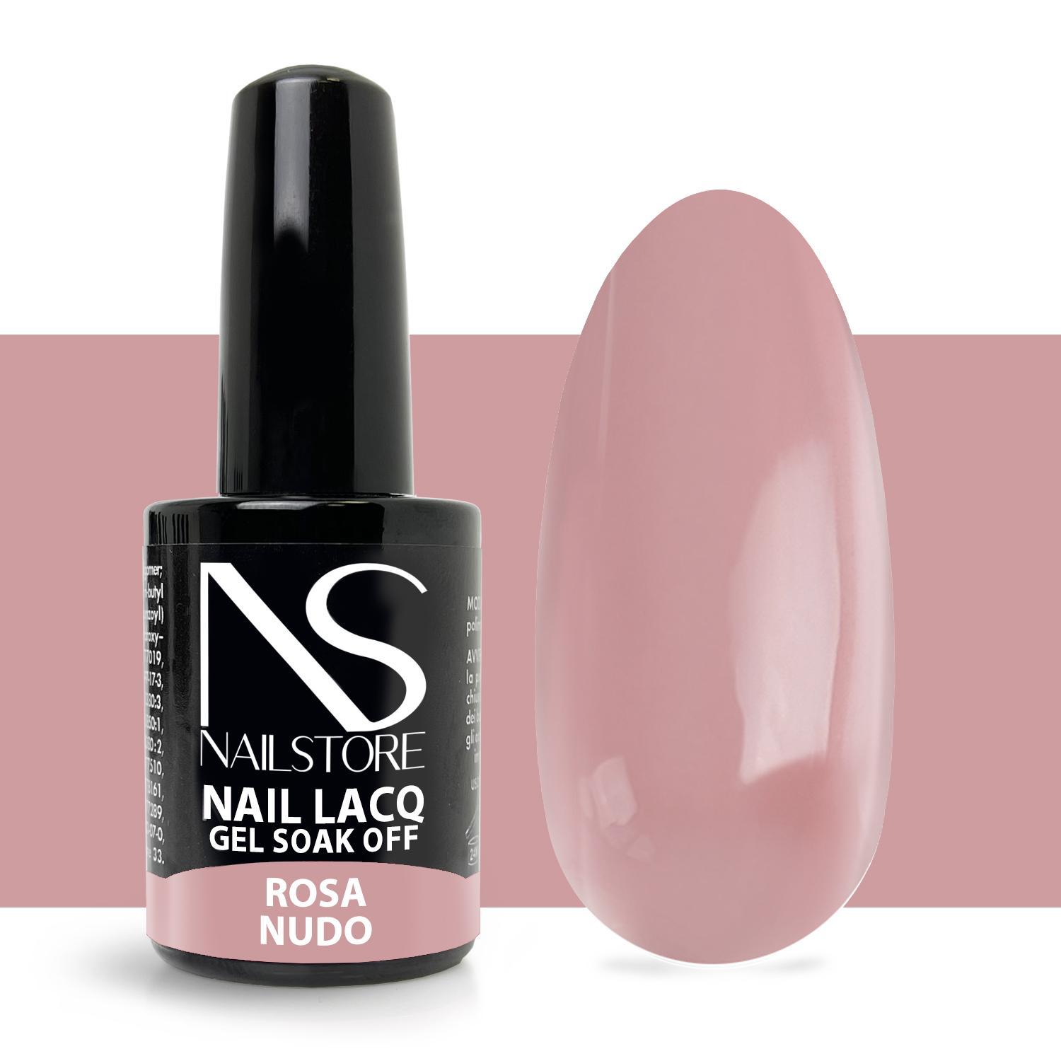 Semipermanente Nail Lacq Rosa Nudo-NAILSTORE