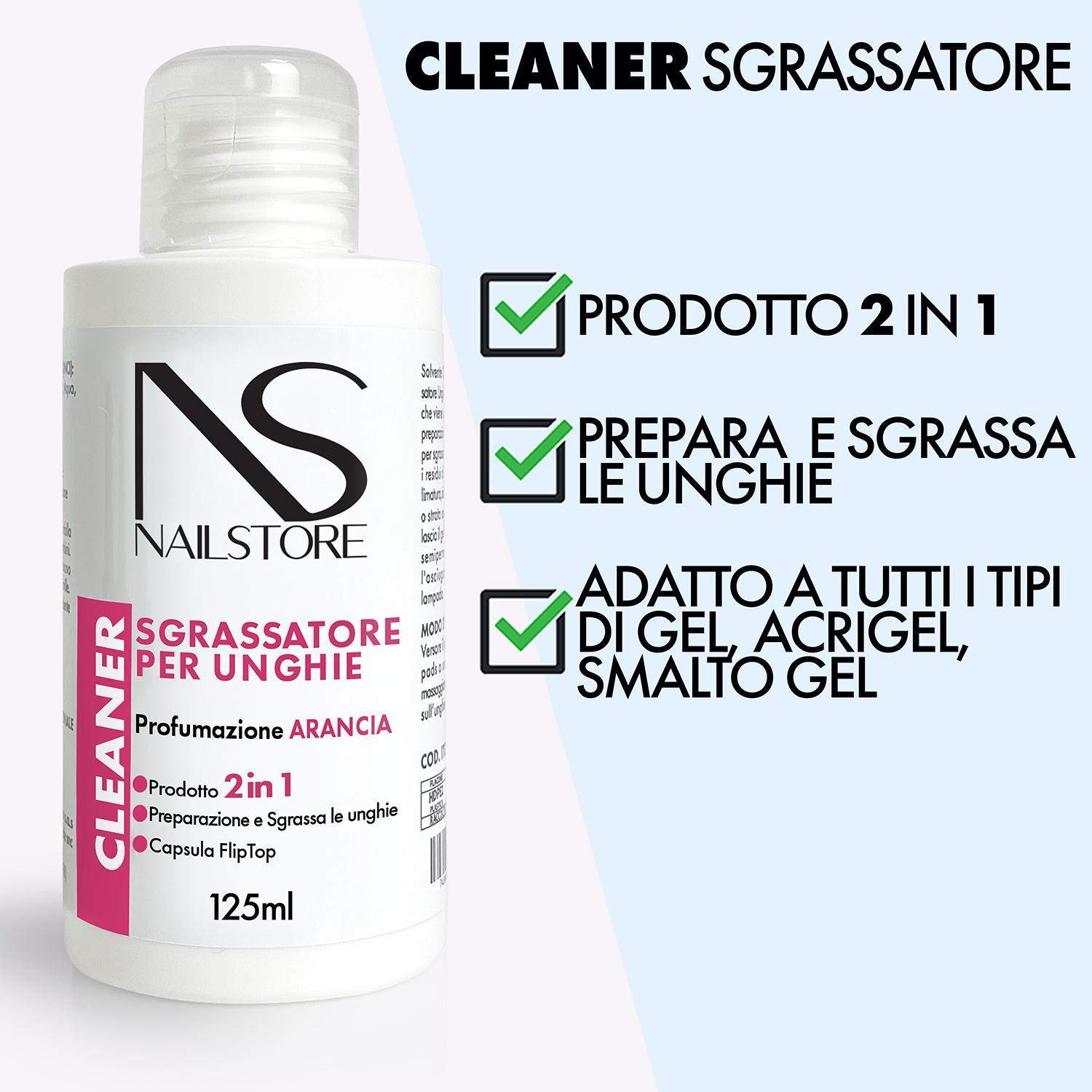 Cleaner Sgrassatore Unghie 125ml-NAILSTORE