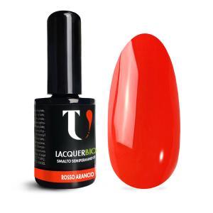 Smalto semipermanente rosso arancio 10ml