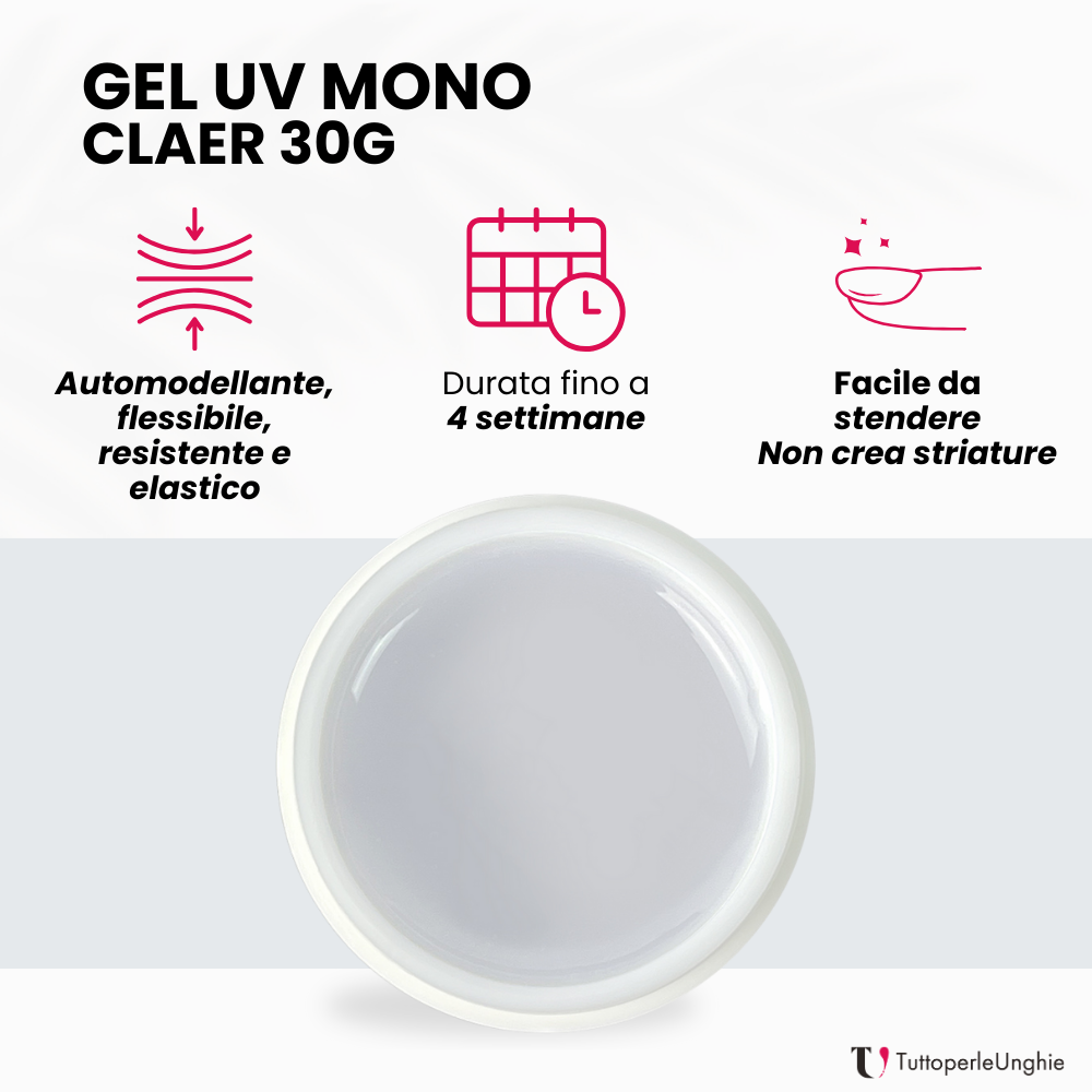 Gel UV Mono Clear 30g