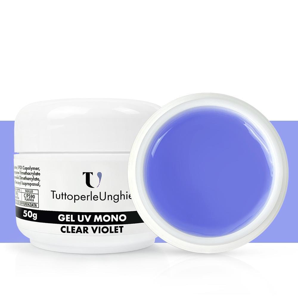 Gel UV Mono Clear Violet 50g