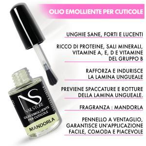 Olio per cuticole mandorla 15ml-