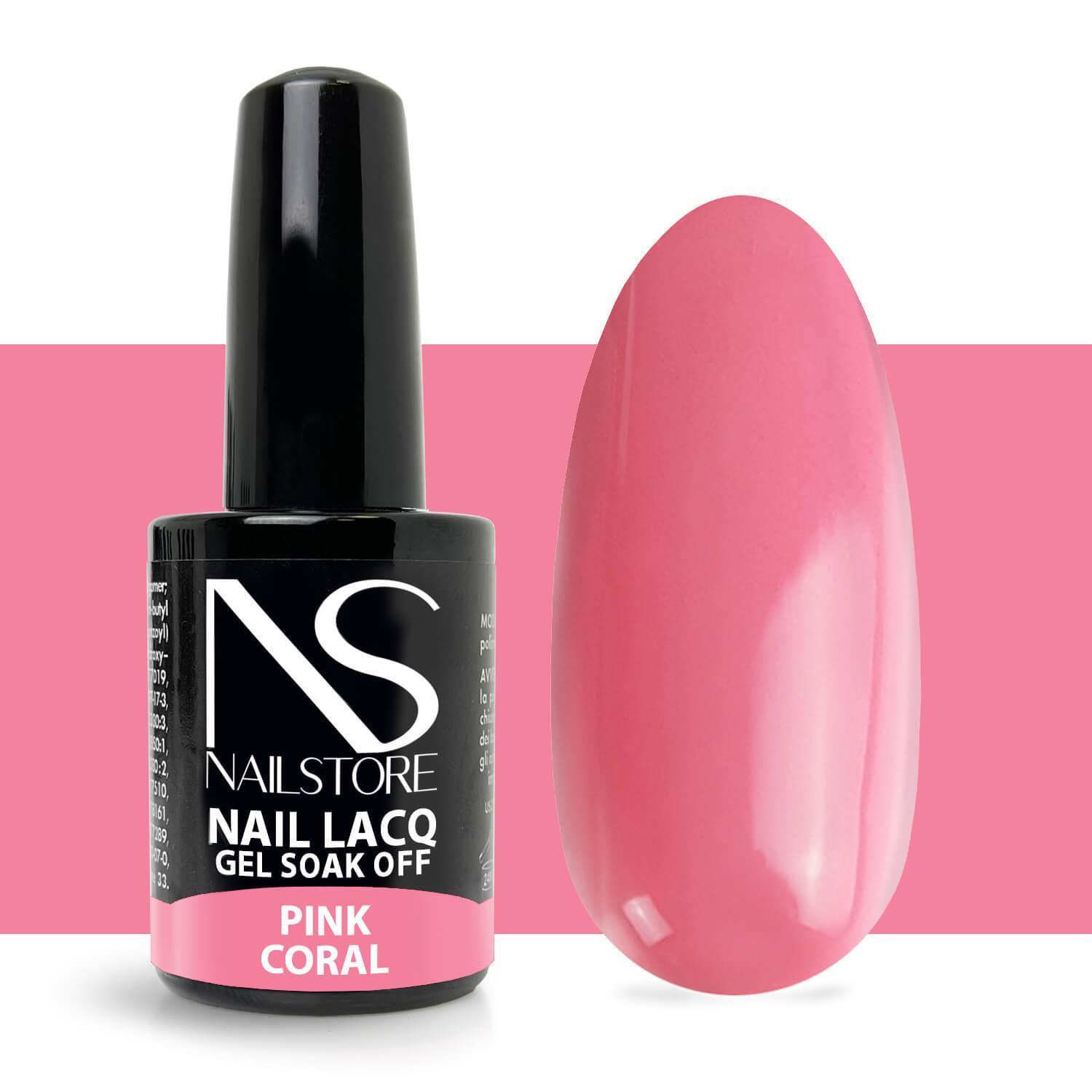 Smalto Semipermanente Nail Lacq Pink Coral-NAILSTORE